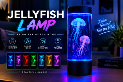 Floating Jellyfish Night Light