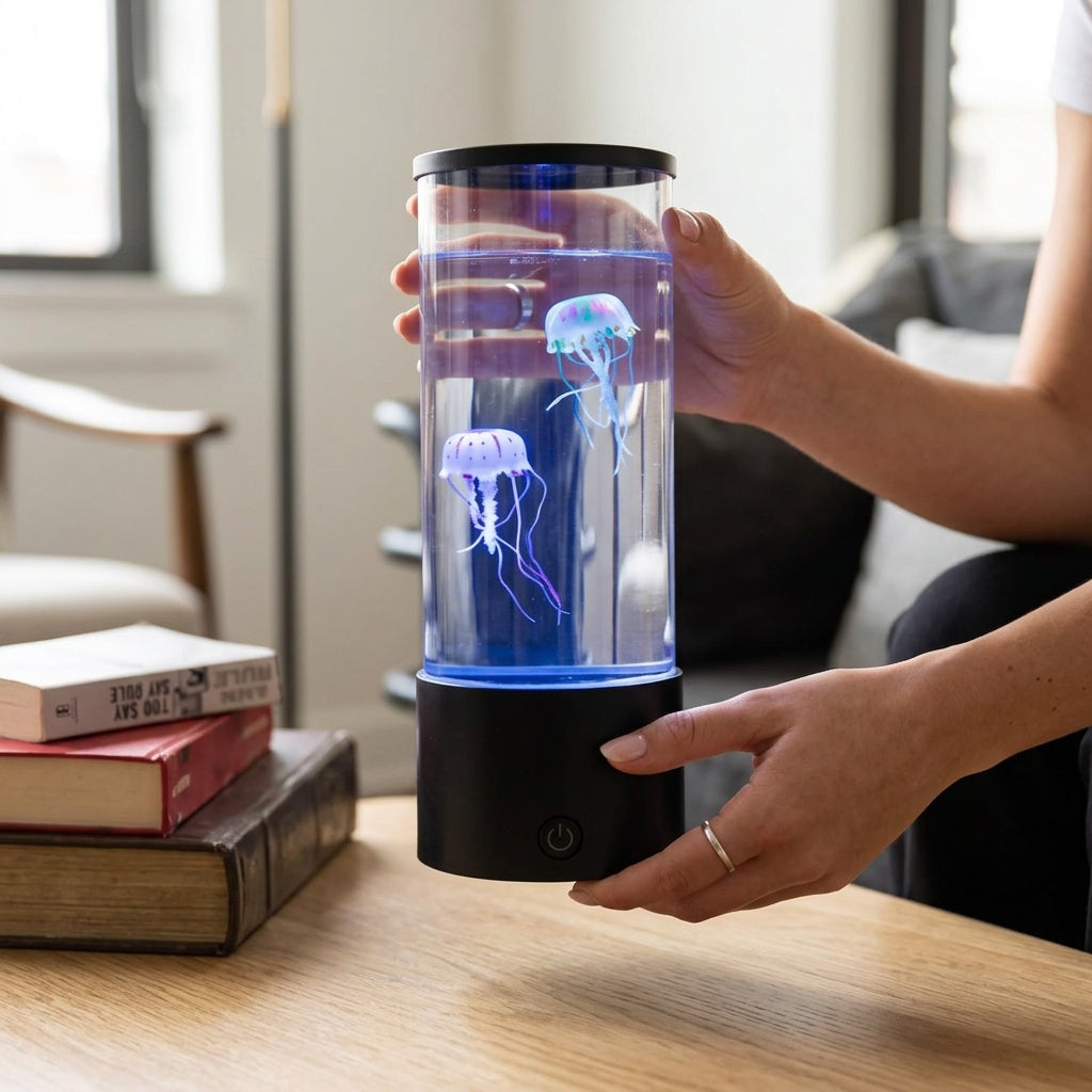 Floating Jellyfish Night Light