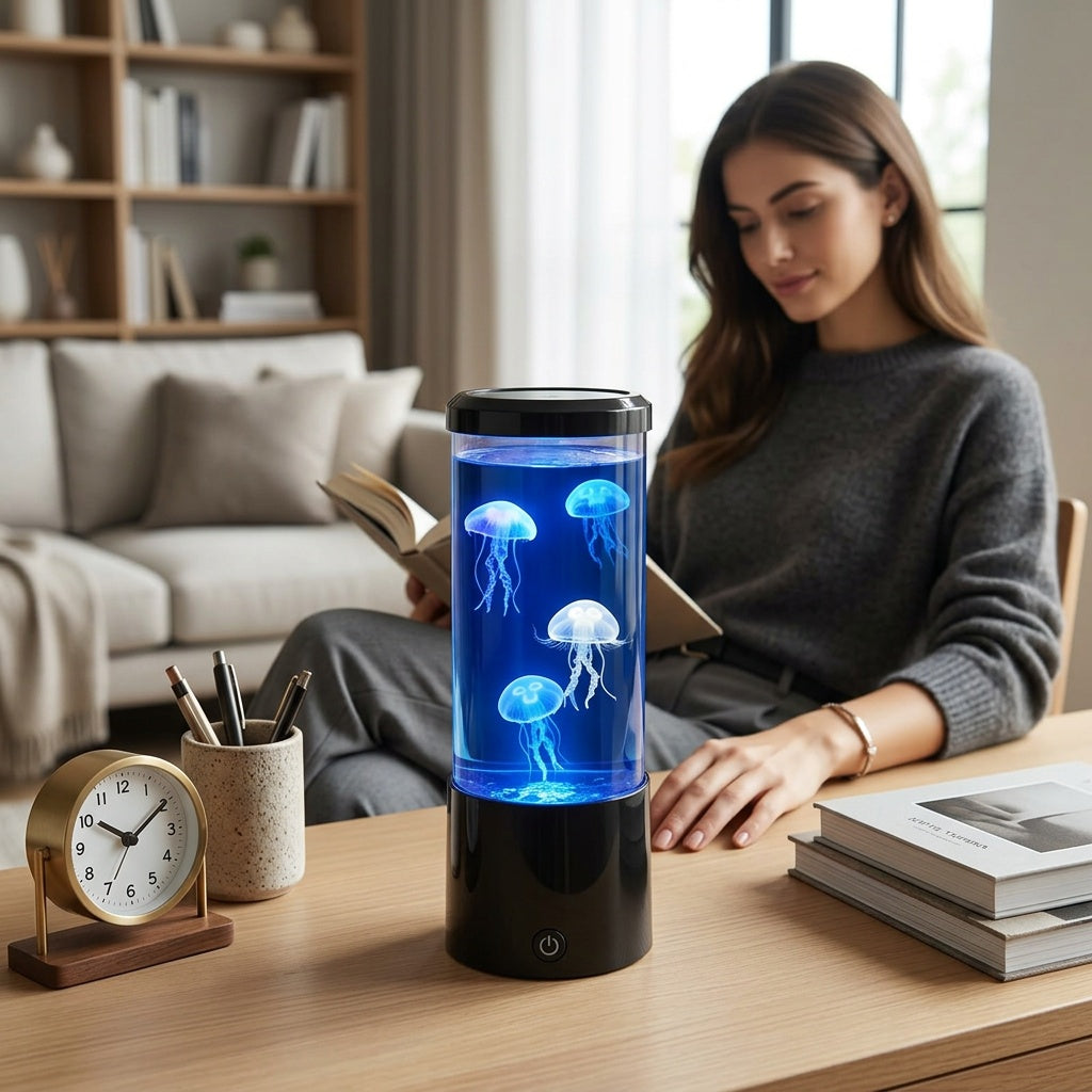Floating Jellyfish Night Light